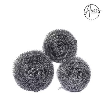 3pcs Stainless Steel Cleaning Ball Brushes