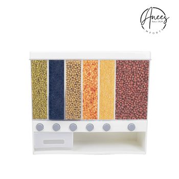 Grain Box Dispenser Grain Storage Dispenser Kitchen Organiser Wall Mounted