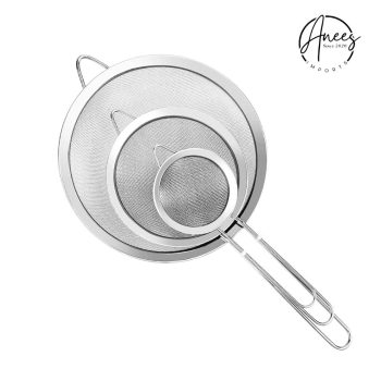 3pcs Stainless Steel Multipurpose Strainer Set